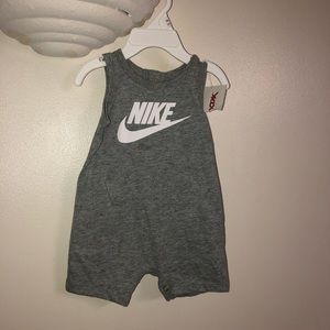 Brand new baby boy cotton Nike sleeveless romper